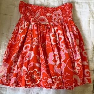 Karlie skort size small, orange